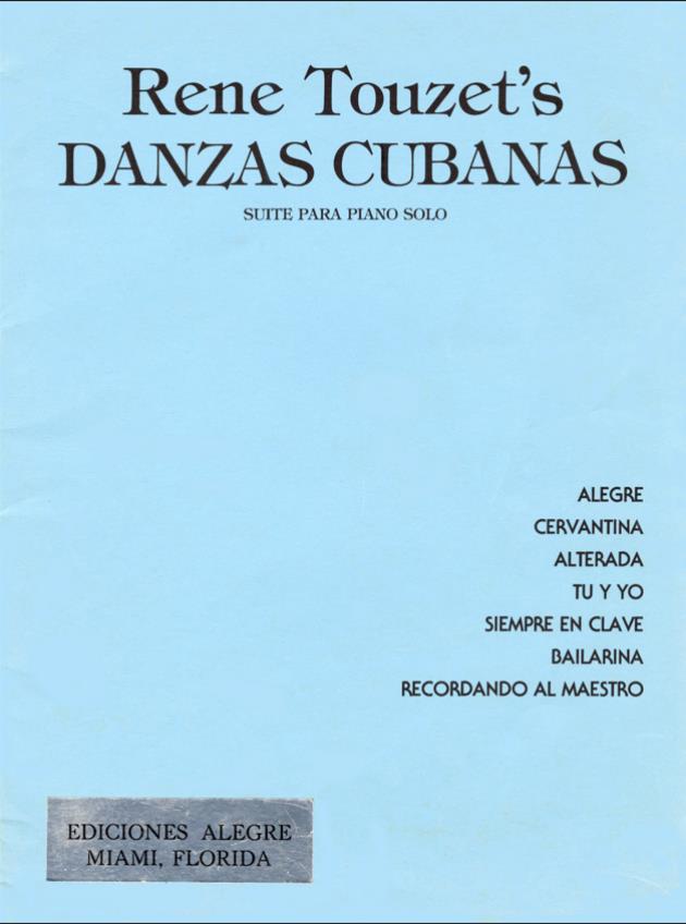 Rene Touzet's danzas cubanas